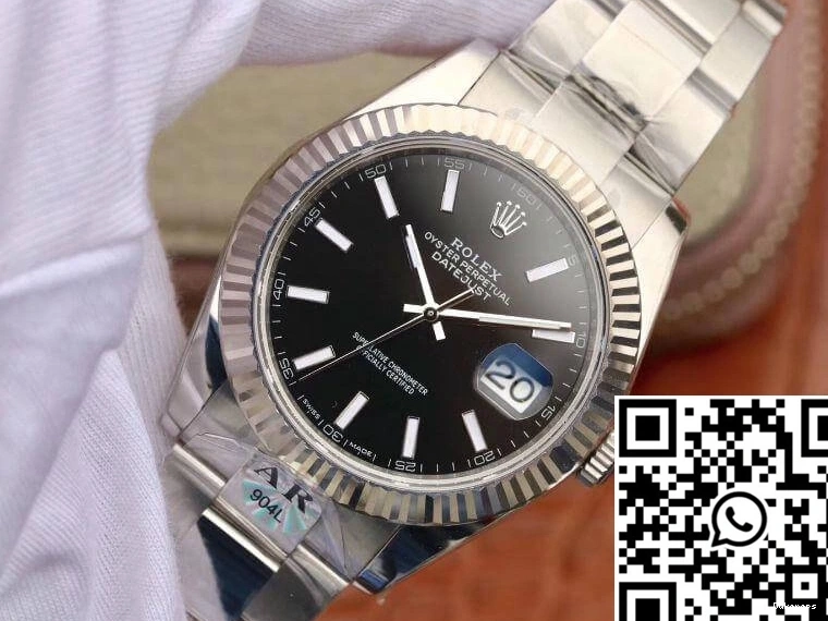 Factory AR 126334 654 Black Dial 41mm Comfortable Rolex Datejust 0806
